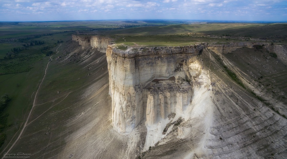 Памятник природы Белая Скала в Крыму (Ак-Кая)