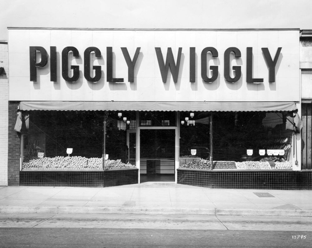 Piggly Wiggly - первый в мире магазин самообслуживания