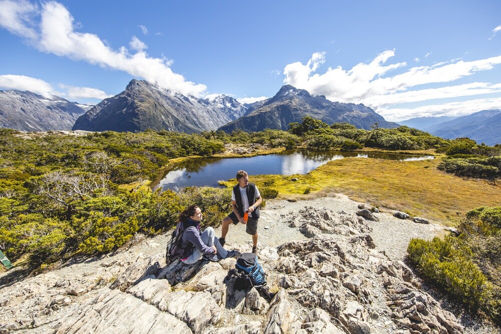 Пешеходный маршрут Рутберн трек (Routeburn Track)