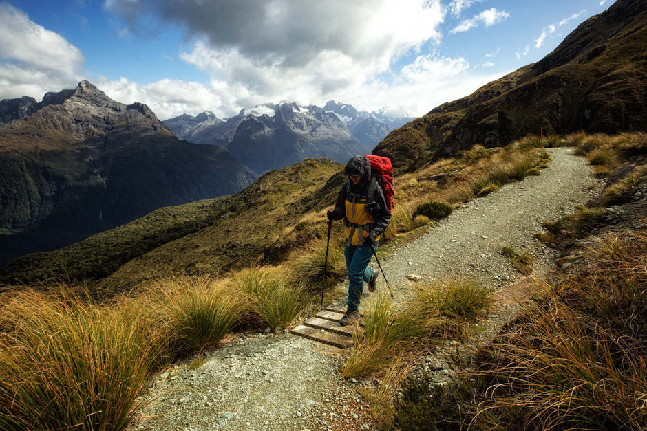 Пешеходный маршрут Рутберн трек (Routeburn Track)