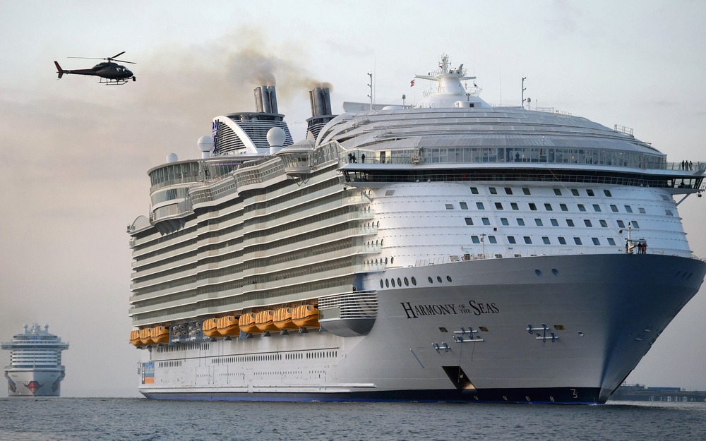 Royal Caribbean Harmony of the Seas (Топ 15 Самые большие круизные лайнеры)