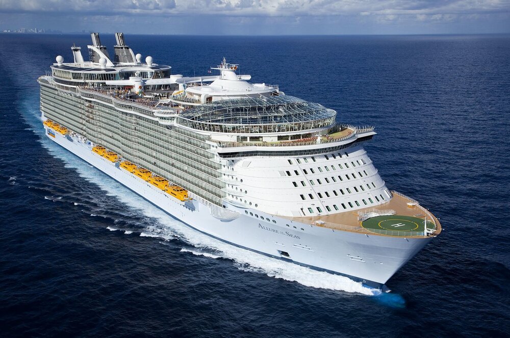 Royal Caribbean Allure of the Seas (Топ 15 Самые большие круизные лайнеры)