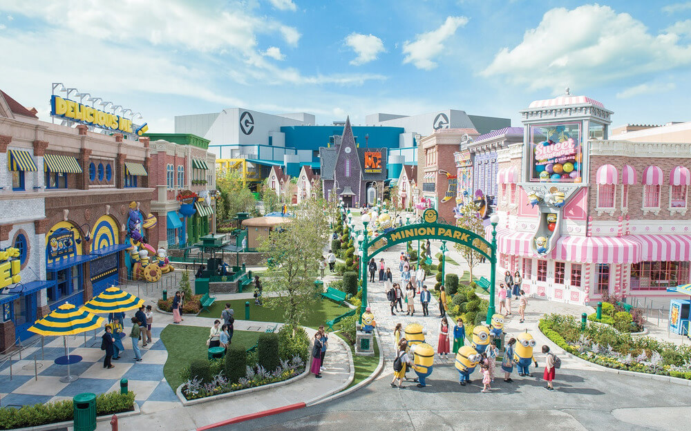 Universal Studios Japan - 2-й самый посещаемый парк развлечений в Японии