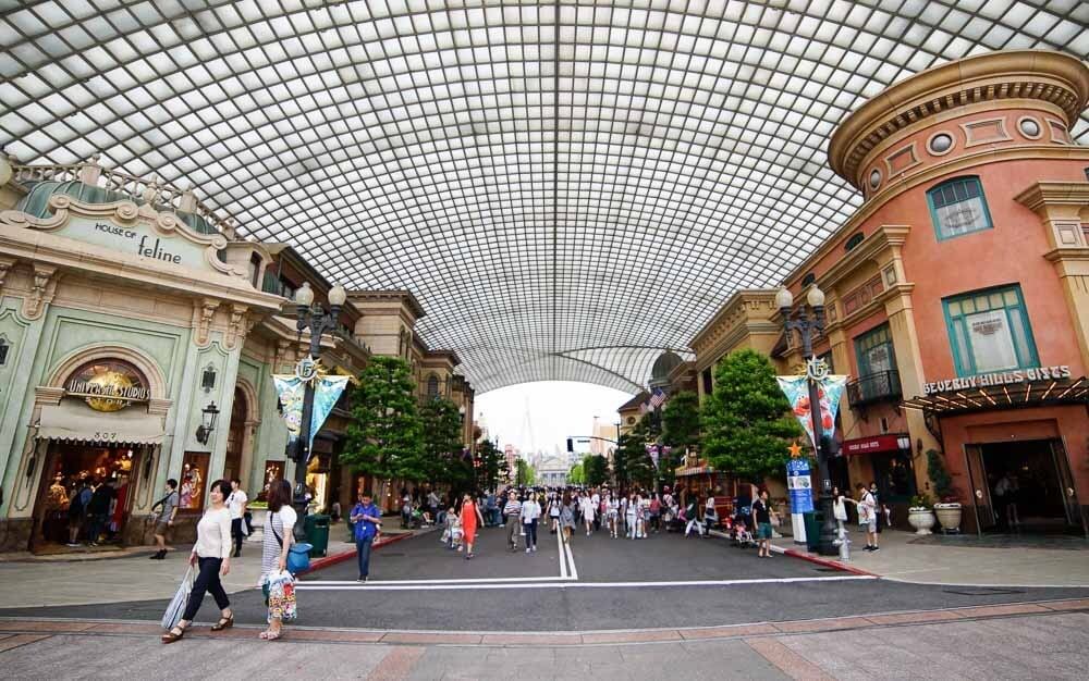 Universal Studios Japan - 2-й самый посещаемый парк развлечений в Японии